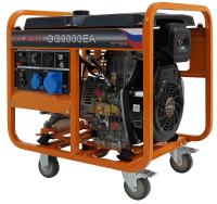 Дизельный генератор Lifan DG9000EA 00159884 передвижной фото