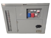 Дизельный генератор Амперос LDG12000E-3 стартер в кожухе  фото