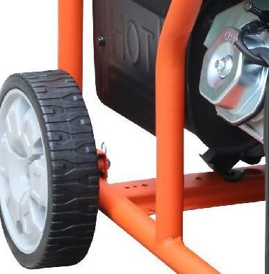 Бензиновый генератор Zongshen KB 7003 E на колесах фото