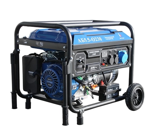 Бензиновый генератор Исток АБ6-О230-ВМ121Э на колесах фото