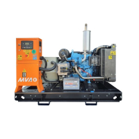 Дизельный генератор MVAE 35BO  промышленный фото