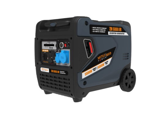 Бензиновый инверторный генератор Mitsui ZM 6000 IM на колесах фото