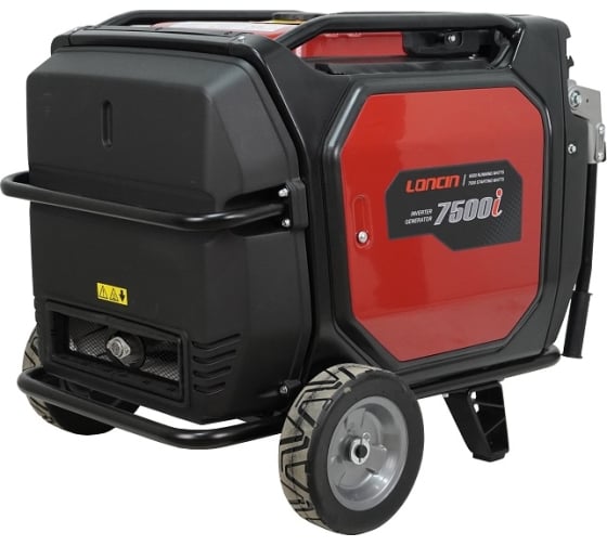 Бензиновый инверторный генератор Loncin LC7500i для дома фото