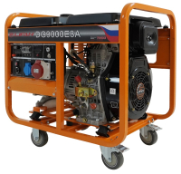 Дизельный генератор Lifan DG9000E3A 00159885 передвижной фото