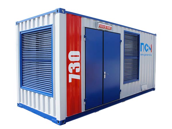 Дизельный генератор ПСМ ADMi-730 6.3 kV Mitsubishi  2-х тактный фото