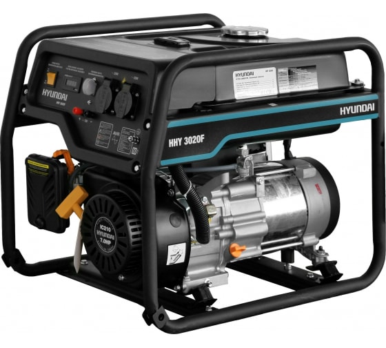 Бензиновый генератор Hyundai HHY 3020F для газового котла фото