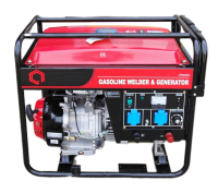 Бензиновый сварочный генератор Амперос LTW200ARE стартер портативный фото