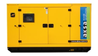 Дизельный генератор Aksa APD13A в кожухе с АВР  4-х тактный фото