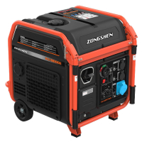 Бензиновый инверторный генератор Zongshen BQH 9000 E для дома фото