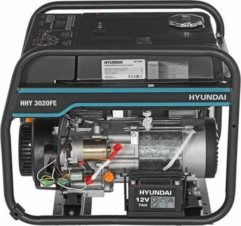 Бензиновый генератор Hyundai HHY 3020FE для газового котла фото