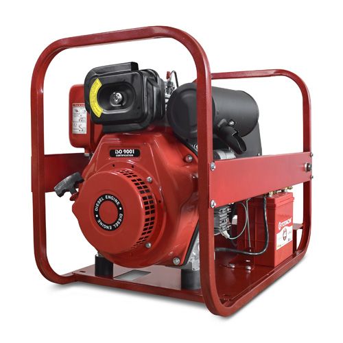 Дизельный сварочный генератор REDVOLT 192FAE-220MDC-B EPDRW220MDCE-S фото