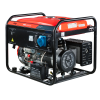 Бензиновый генератор Fubag PRG 5000 ES генератор + Комплект колес и ручек для электростанций в ПОДАРОК портативный фото