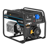 Бензиновый генератор Hyundai HHY 7020FE для газового котла фото