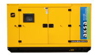 Дизельный генератор Aksa APD450A в кожухе  4-х тактный фото