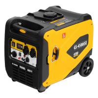 Бензиновый инверторный генератор DENZEL GS-4500iSE на колесах фото