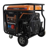 Бензиновый генератор Lifan 15000E3A передвижной Бензиновый генератор Lifan 15000E3A передвижной фото