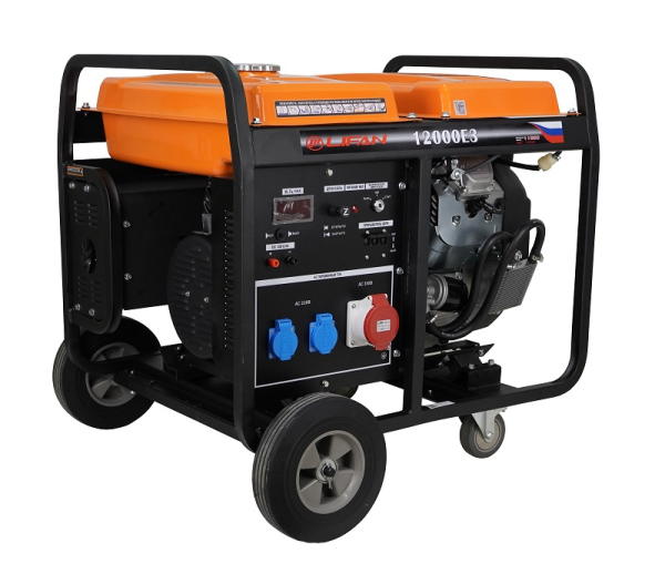 Бензиновый генератор Lifan 10 GF2-4 (LF12000E3) переносной фото