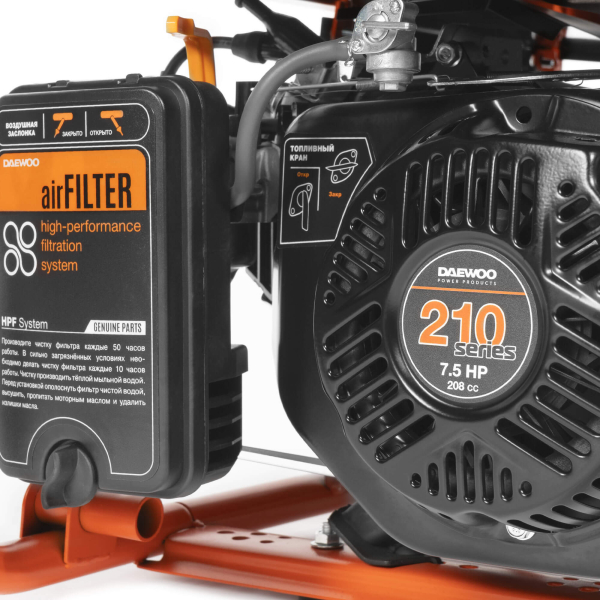 Бензиновый генератор DAEWOO GDA 3500 для дачи фото