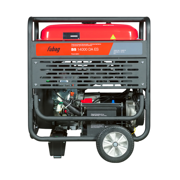 Бензиновый генератор Fubag BS 14000 DA ES портативный фото