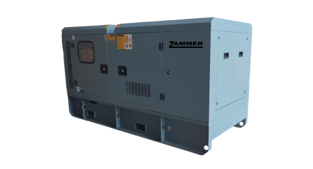 Дизельный генератор Zammer AD-100-Т400 в кожухе со встроенным АВР фото