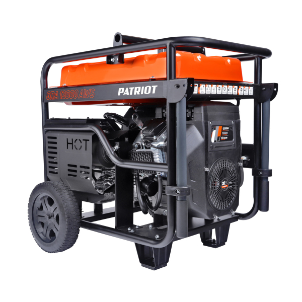 Бензиновый генератор PATRIOT GRA 12000 AWS на колесах фото