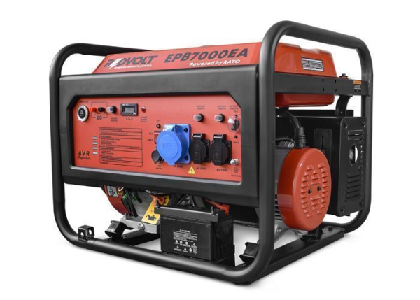 Бензиновый генератор REDVOLT EPB7000EA для газового котла фото