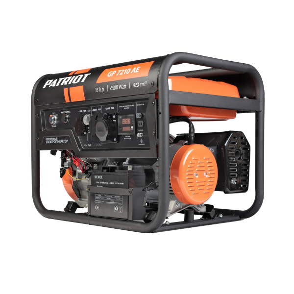 Бензиновый генератор PATRIOT GP 7210 AE для газового котла фото