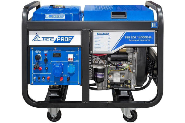 Дизельный генератор ТСС SDG 14000EHA 100139 для дома фото