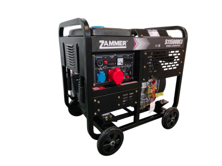 Дизельный генератор Zammer S11500DE3 - 9,5кВт фото