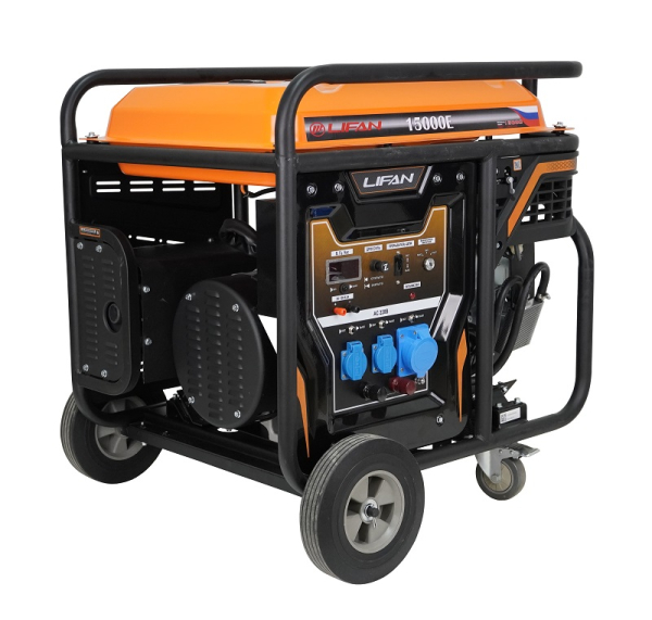 Бензиновый генератор Lifan 12 GF-4 (LF15000E) для газового котла фото