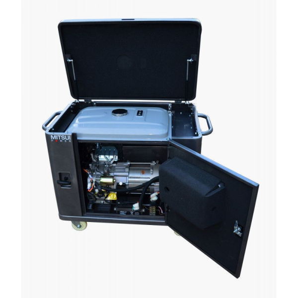 Бензиновый генератор Mitsui ZM 9500 SE бесшумный фото