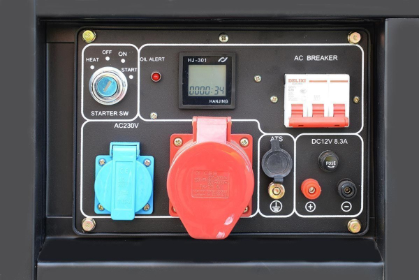 Дизельный генератор ТСС SDG 8000EH3A в кожухе МК-2.1 034170 для газового котла фото
