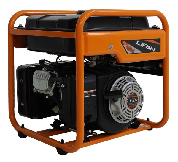 Бензиновый инверторный генератор Lifan 6500IOE для газового котла фото