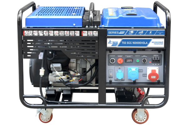 Бензиновый генератор ТСС SGG 16000EH3LA промышленный фото