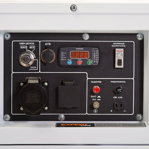 Дизельный генератор DAEWOO DDAE 10000SE DDAE 10000SE передвижной фото