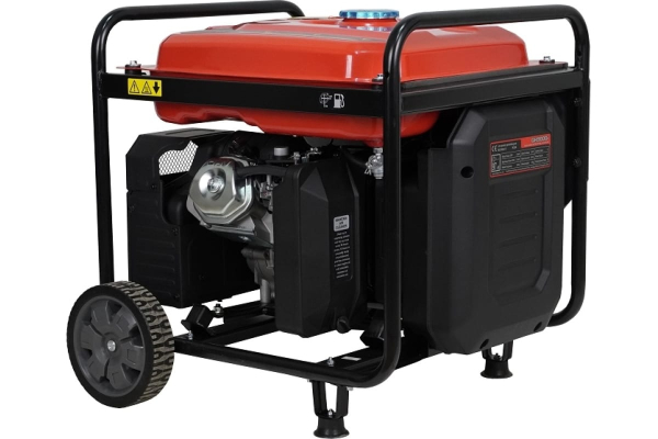 Бензиновый инверторный генератор Loncin GH9000I на колесах фото