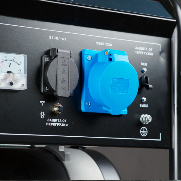 Бензиновый генератор Fubag PRG 5000 ES генератор + Комплект колес и ручек для электростанций в ПОДАРОК для дачи фото