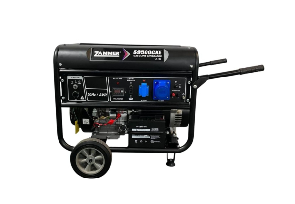 Бензиновый генератор Zammer S9500CXE - 8кВт 4-х тактный Бензиновый генератор Zammer S9500CXE - 8кВт 4-х тактный фото