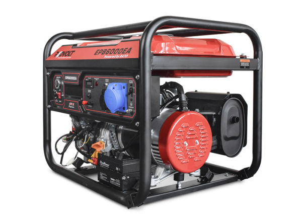 Бензиновый генератор REDVOLT EPB6000EA 2-х тактный фото