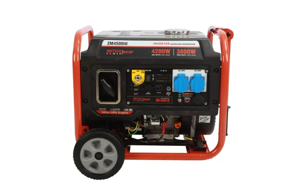 Бензиновый инверторный генератор Mitsui ZM 4500 IU переносной фото