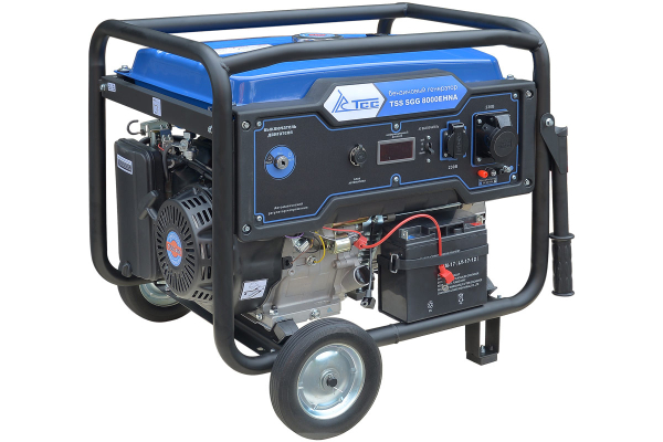 Бензиновый генератор ТСС SGG 8000EHNA в кожухе МК-1.1 фото