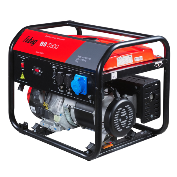 Бензиновый генератор Fubag BS 5500 646278 для газового котла фото