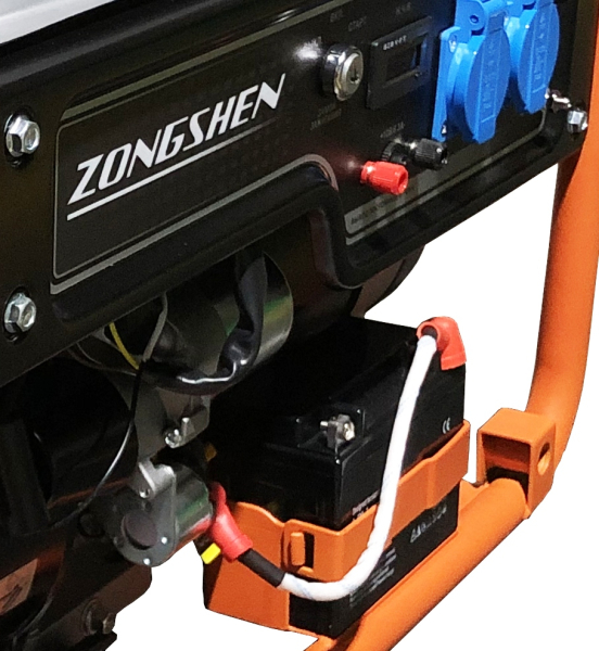 Бензиновый генератор Zongshen PB 3300 E для дома фото
