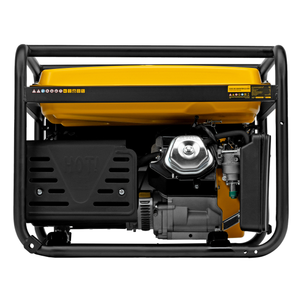 Бензиновый генератор DENZEL GE 8900 на колесах фото