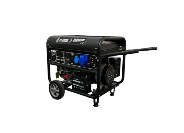 Бензиновый генератор Zammer S8500CXE- 7кВт 2-х тактный фото