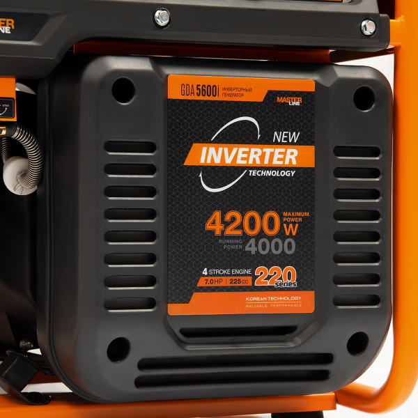 Бензиновый инверторный генератор DAEWOO GDA 5600i для дома фото