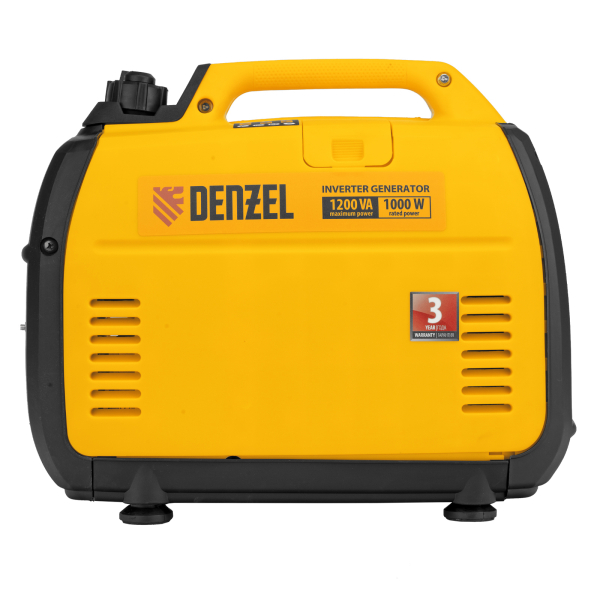 Бензиновый инверторный генератор DENZEL GT-1200iS для гаража фото
