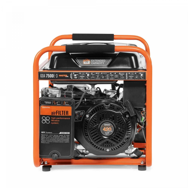 Бензиновый генератор DAEWOO GDA 7500E-3 для газового котла фото