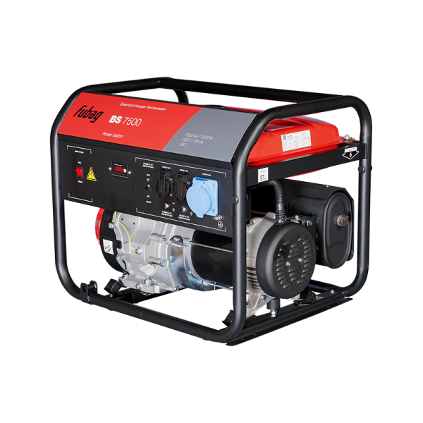 Бензиновый генератор Fubag BS 7500 для газового котла фото