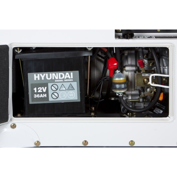 Дизельный генератор Hyundai DHY 8500 SE-T  для газового котла фото